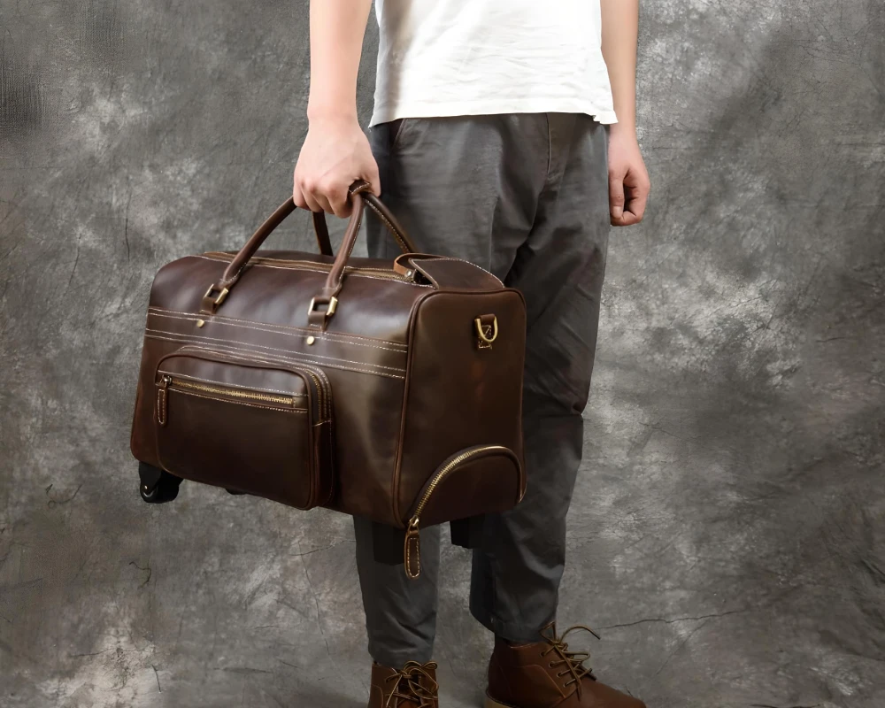 luggage bag trolley