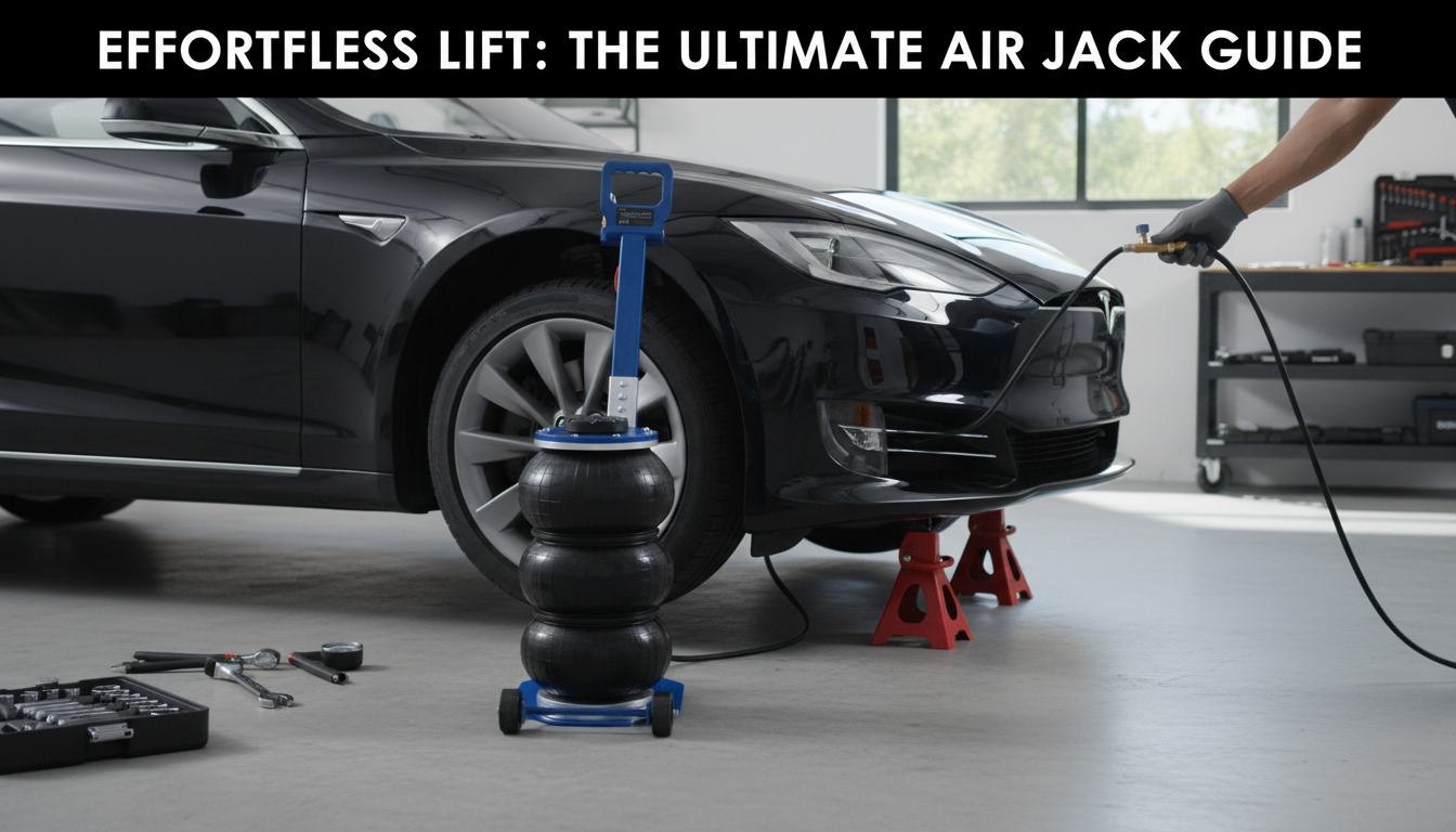 3-Ton Triple Bag Air Jack: Fast Lift, Safer Setup