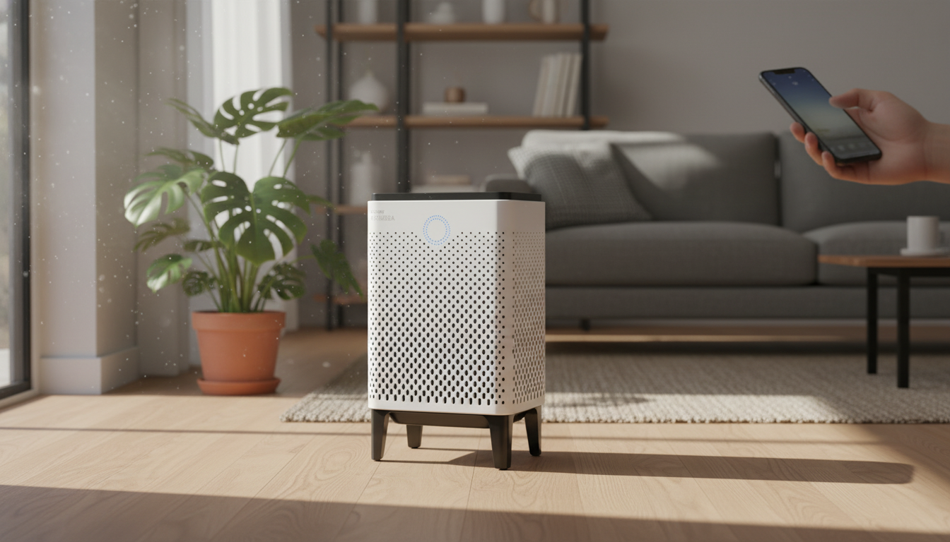 App-Controlled True HEPA Air Purifier for Cleaner Indoor Air