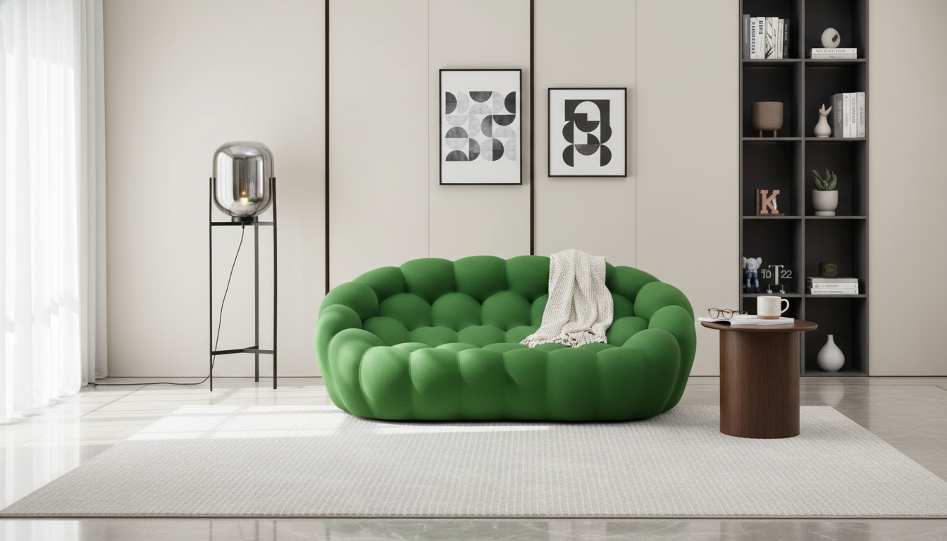 Luxurious Bubble Cloud Sofa: Modern Lounge Comfort