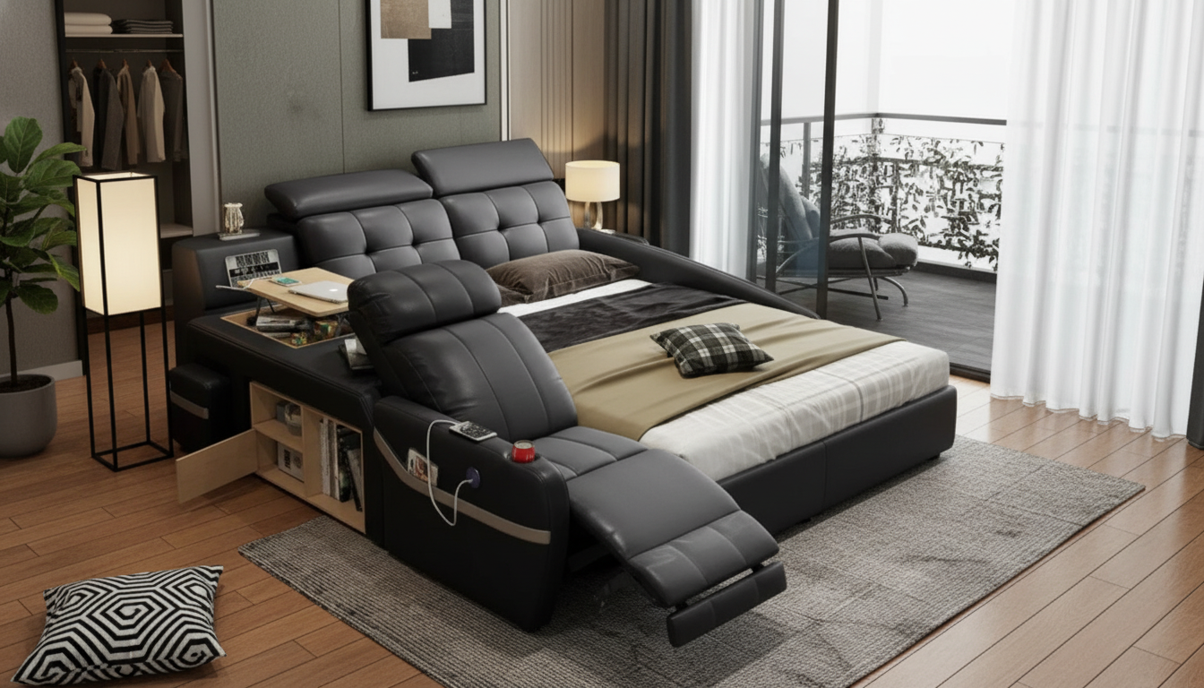 Luxury King Massage Bed with Storage: Buyer’s Guide