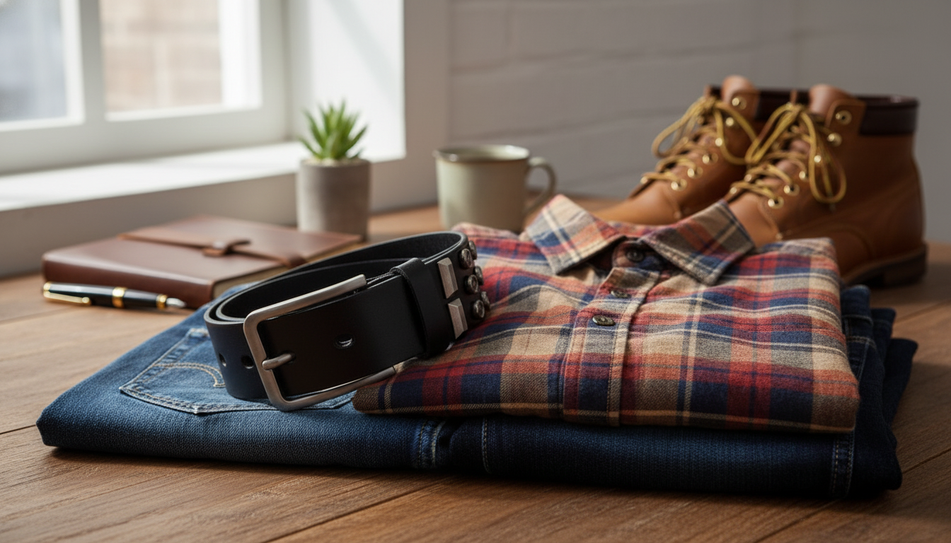 Retro 1.25-Inch Woven Leather Belt: Fit, Style, Care