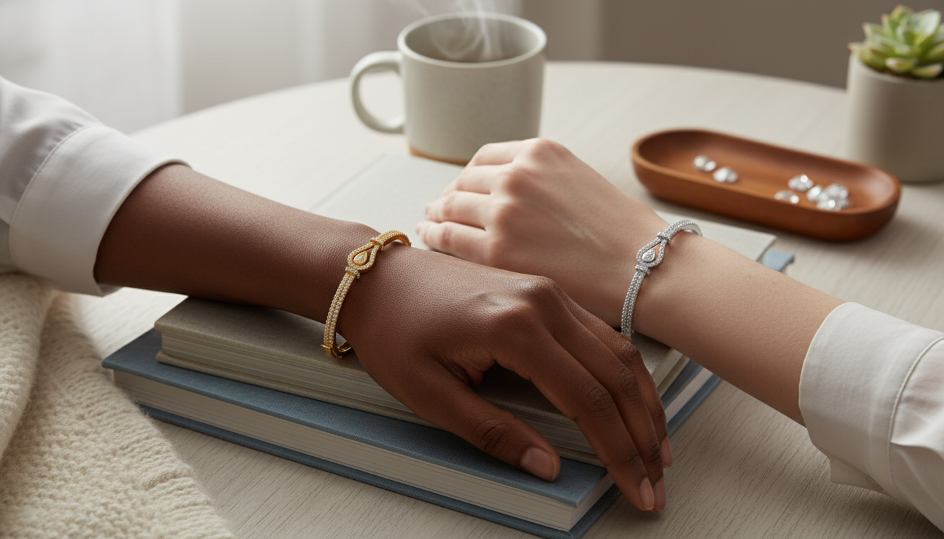 S925 Iced-Out Moissanite Bangle: Unisex Wrist Shine