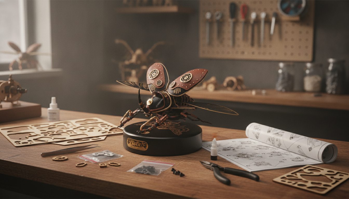 3D Insect Puzzle Kit Guide: Build a Display-Ready Model