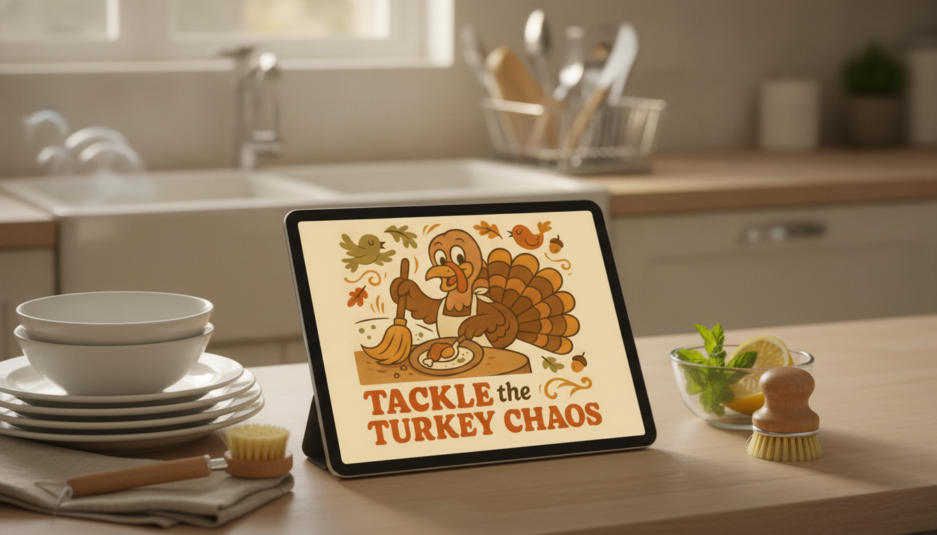 Thanksgiving Cleanup Checklist: Fast, Calm Kitchen Reset