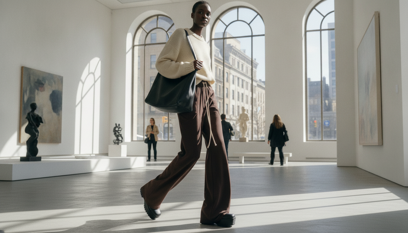 How to Style Rick Owens Palazzo Pants for Long Lines